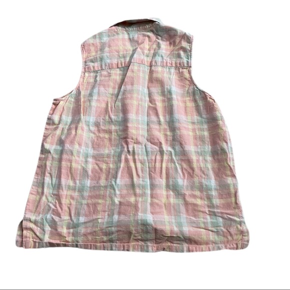 !!3 for $20!! Jones New York plaid tank top - Picture 3 of 3